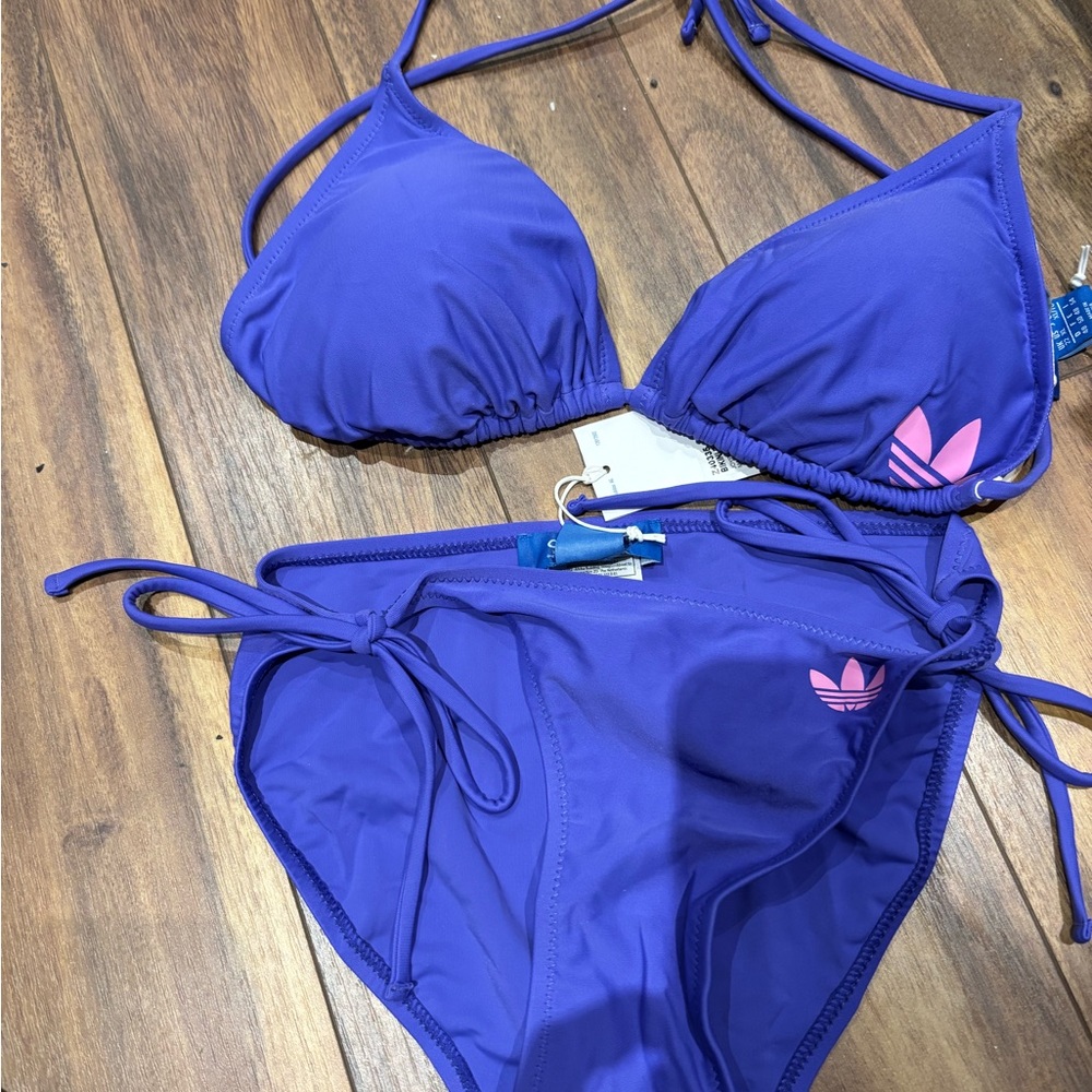 NWT adidas bikini I.  Purple